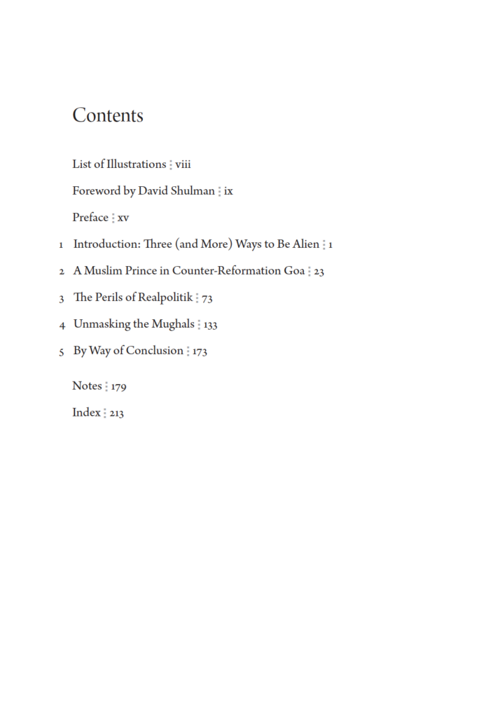 Three Ways to be Alien Table of Contents