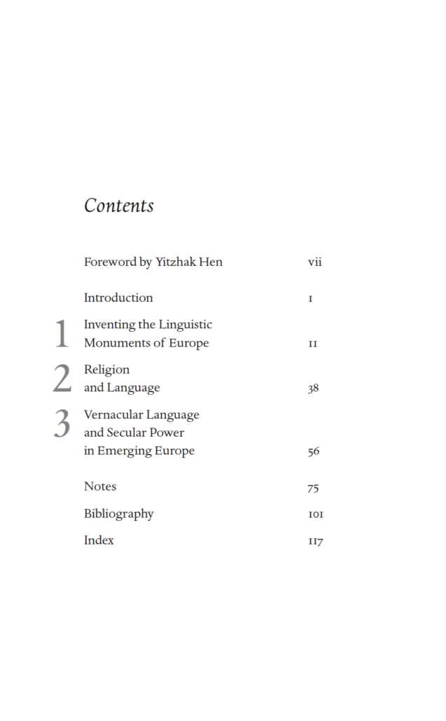 Geary Table of Contents