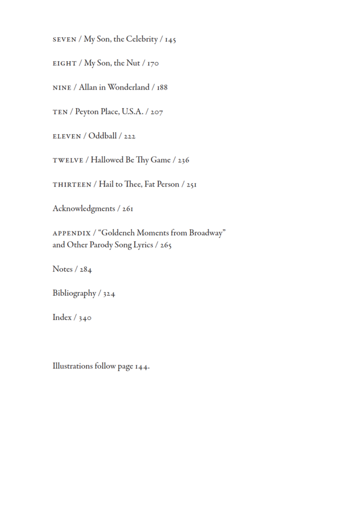 Overweight Sensation Table of Contents Page 2