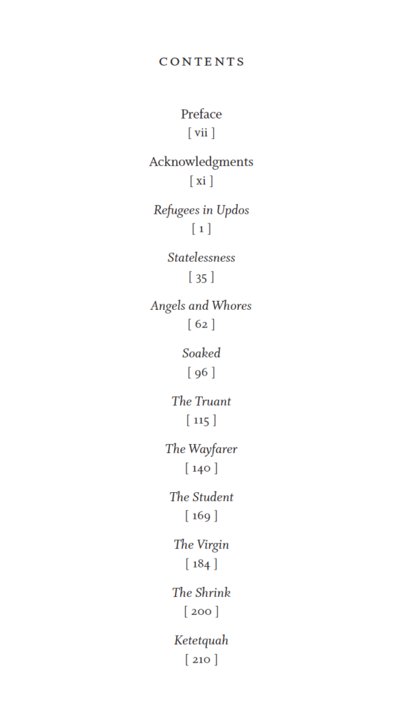 Shamash Table of Contents