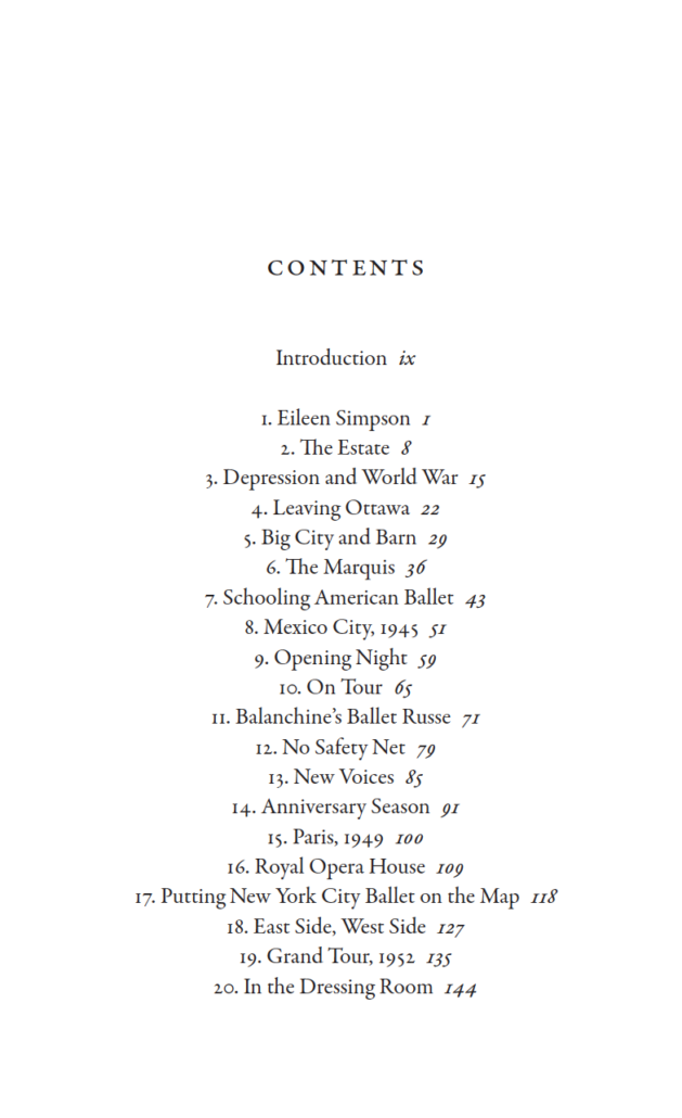 Lobenthal Table of Contents Page 1