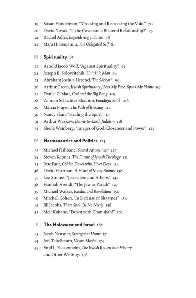 American Jewish Thought Since 1934 Table of Contents Page 2