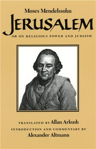 Cover Image of Jerusalem: Or on Religious Power and Judaism