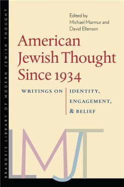 Cover Image of American Jewish Thought Since 1934: Writings on Identity