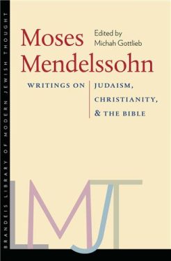 Cover Image of Moses Mendelssohn: Writings on Judaism